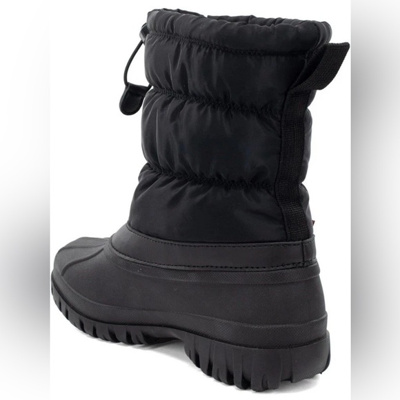 Women's Black Winter Boots - size 6 - Picture 3 of 8
